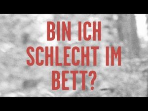 Bin ich schlecht im Bett?